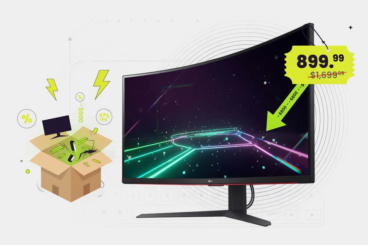 LG 45-inch UltraGear WQHD OLED Monitor Drops to $900 at Amazon