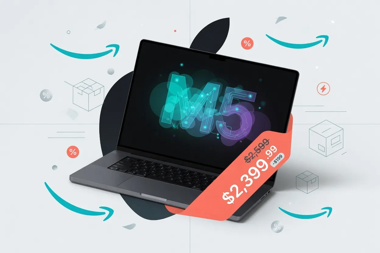 MacBook Pro M5 Pro Hits Record Low at $2,399.99 on Prime Day