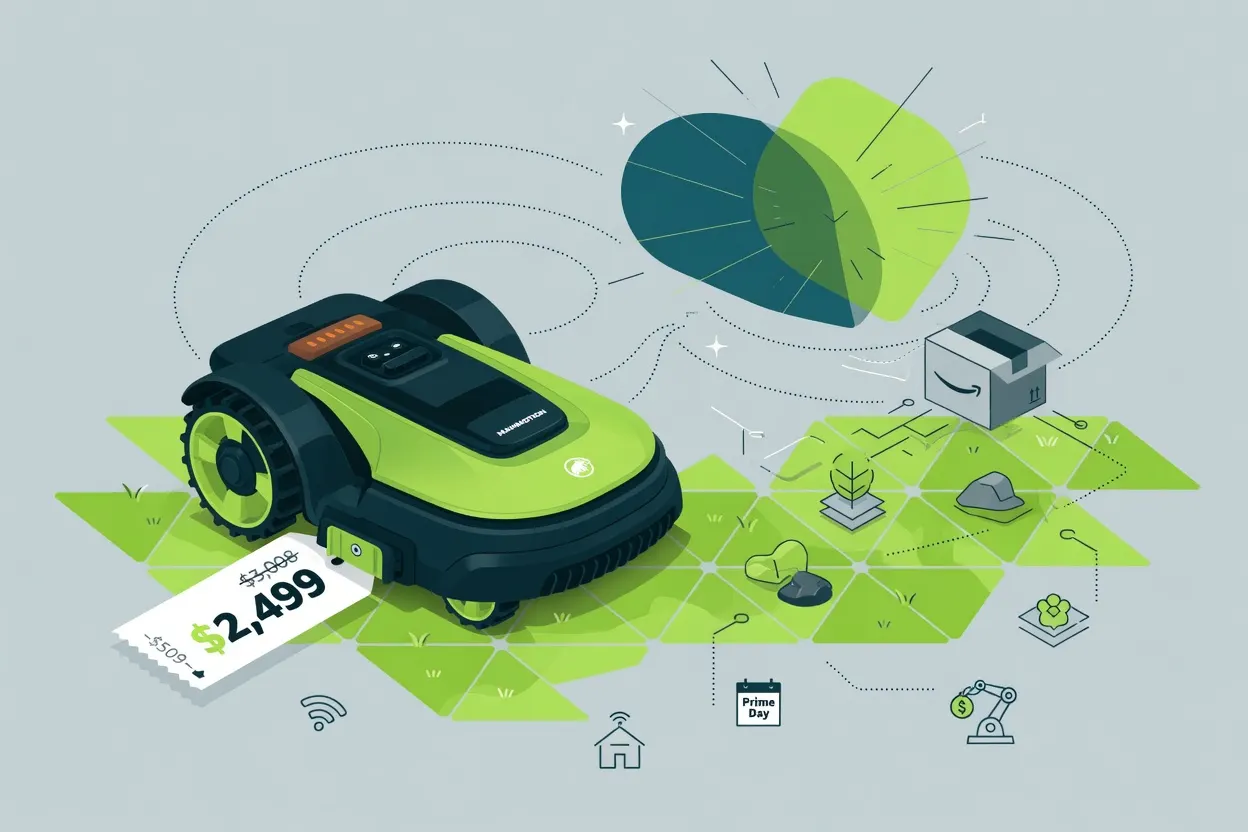 Mammotion Luba 3 AWD Robot Mower Hits Lowest Price at $2,499