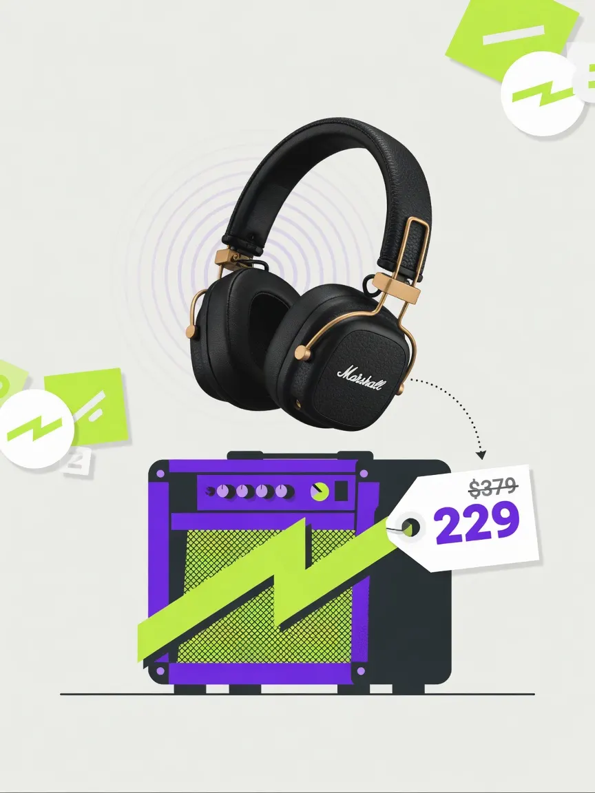 Marshall Monitor III ANC headphones drop to $229