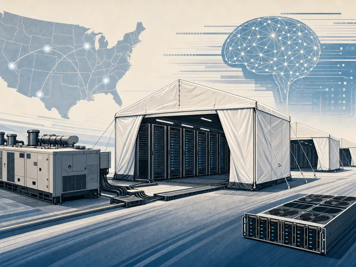 Meta deploys temporary tent data centers to speed AI hardware rollout