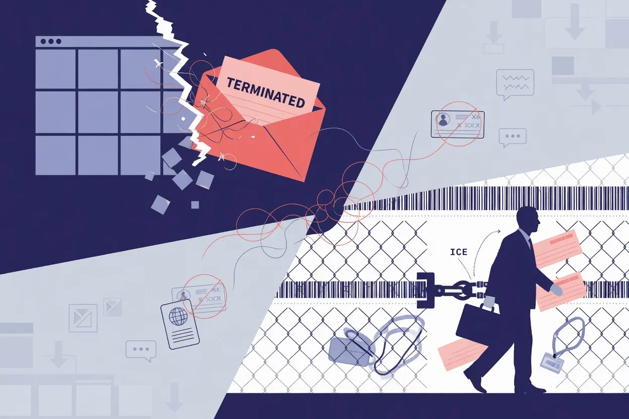 Meta layoffs tangled with immigration detention after employee fired,