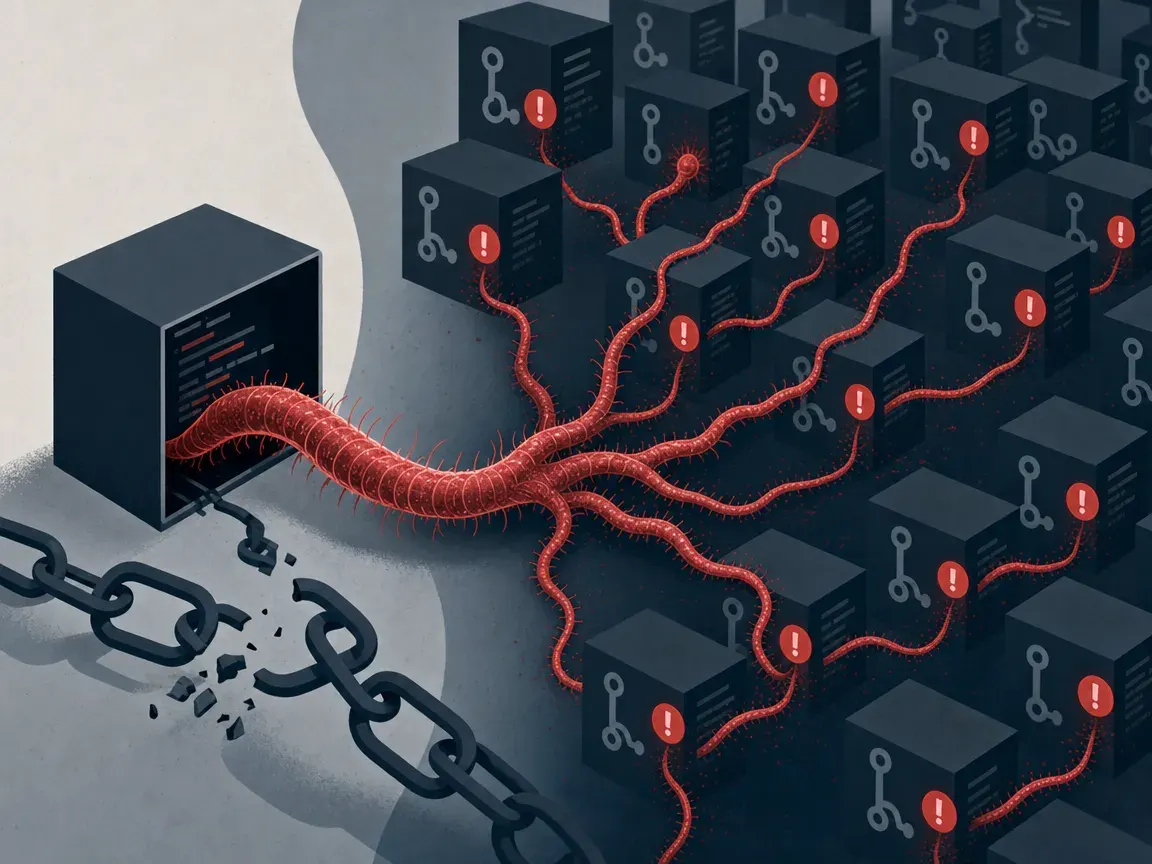 Miasma worm spreads to 73 Microsoft GitHub repos