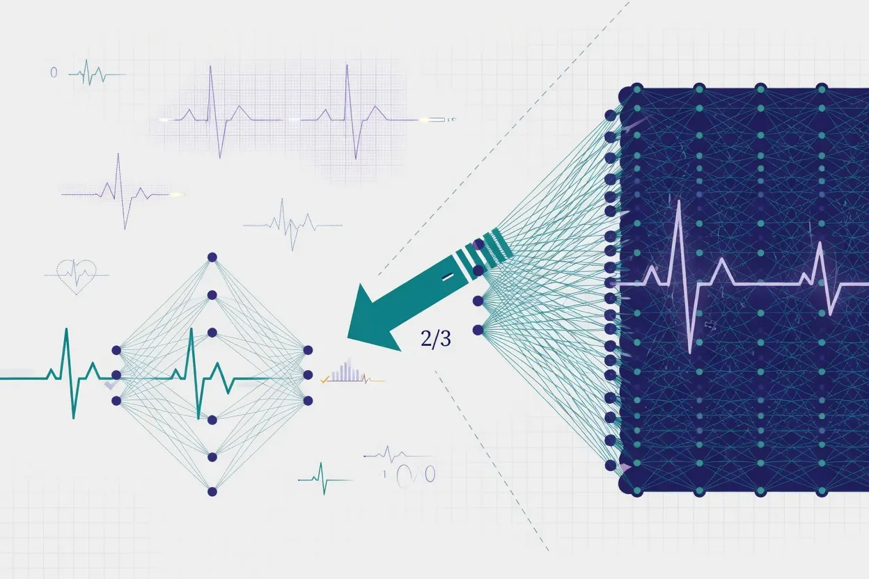 New ECG AI Matches Top Models Using a Fraction of the Parameters