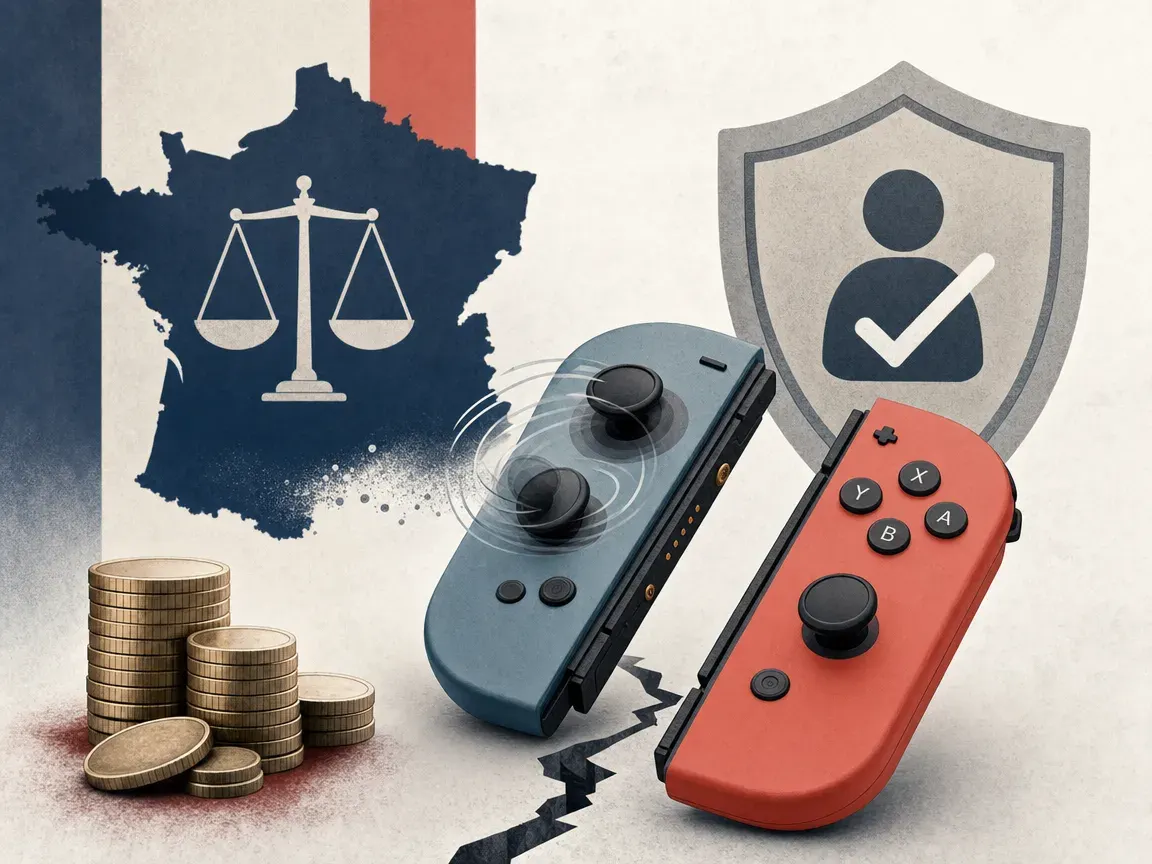 Nintendo hit with $40 million French fine over Joy‑Con defects