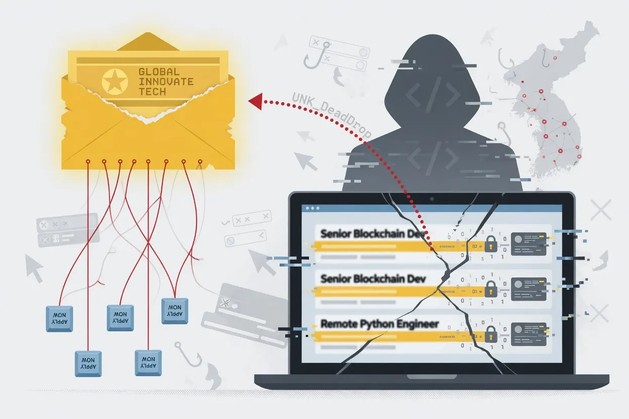 North Korean Lazarus group uses fake job phishing to lure developers