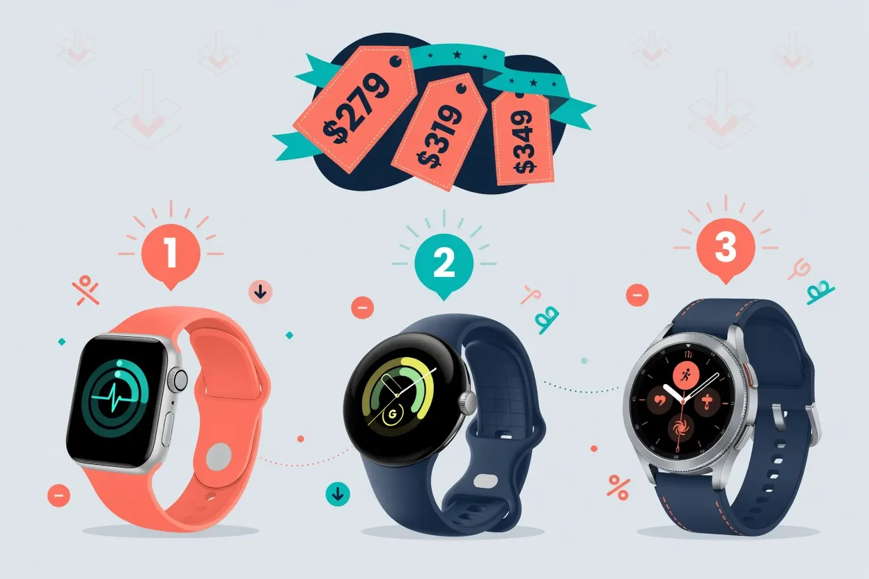Prime Day 2026: Apple, Google, Samsung Smartwatch Deals Ranked