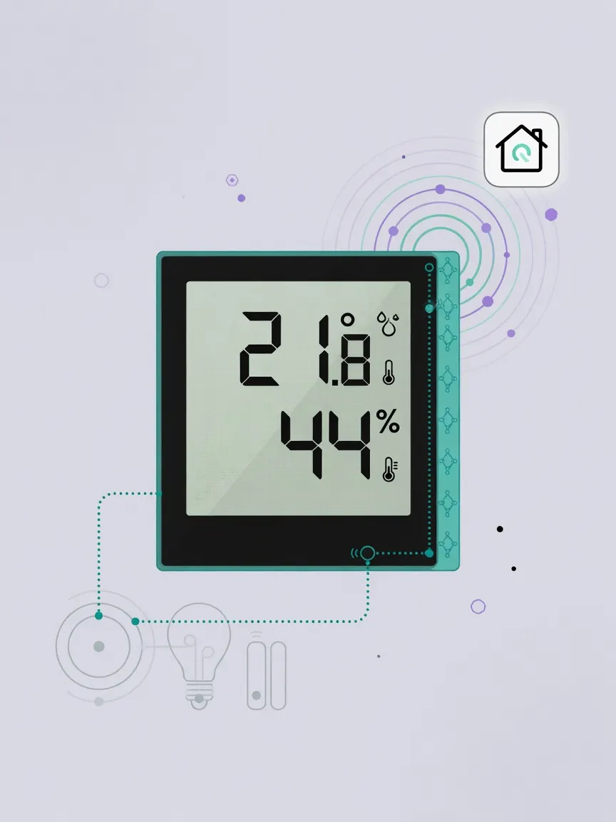 Qingping upgrades its HomeKit thermometer with Thread and e‑ink
