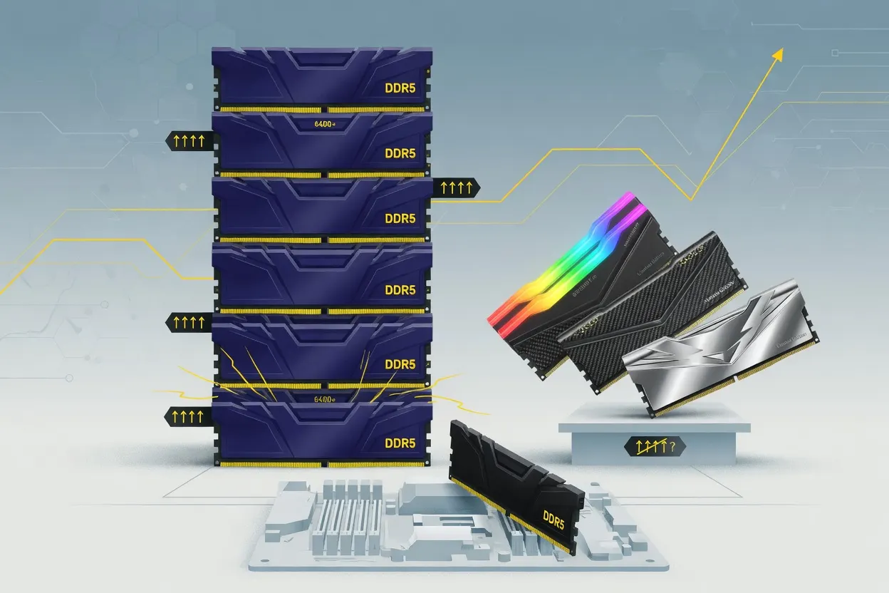 RAM Prices Won't Fall for Years, but Kit Makers Aren't Helping