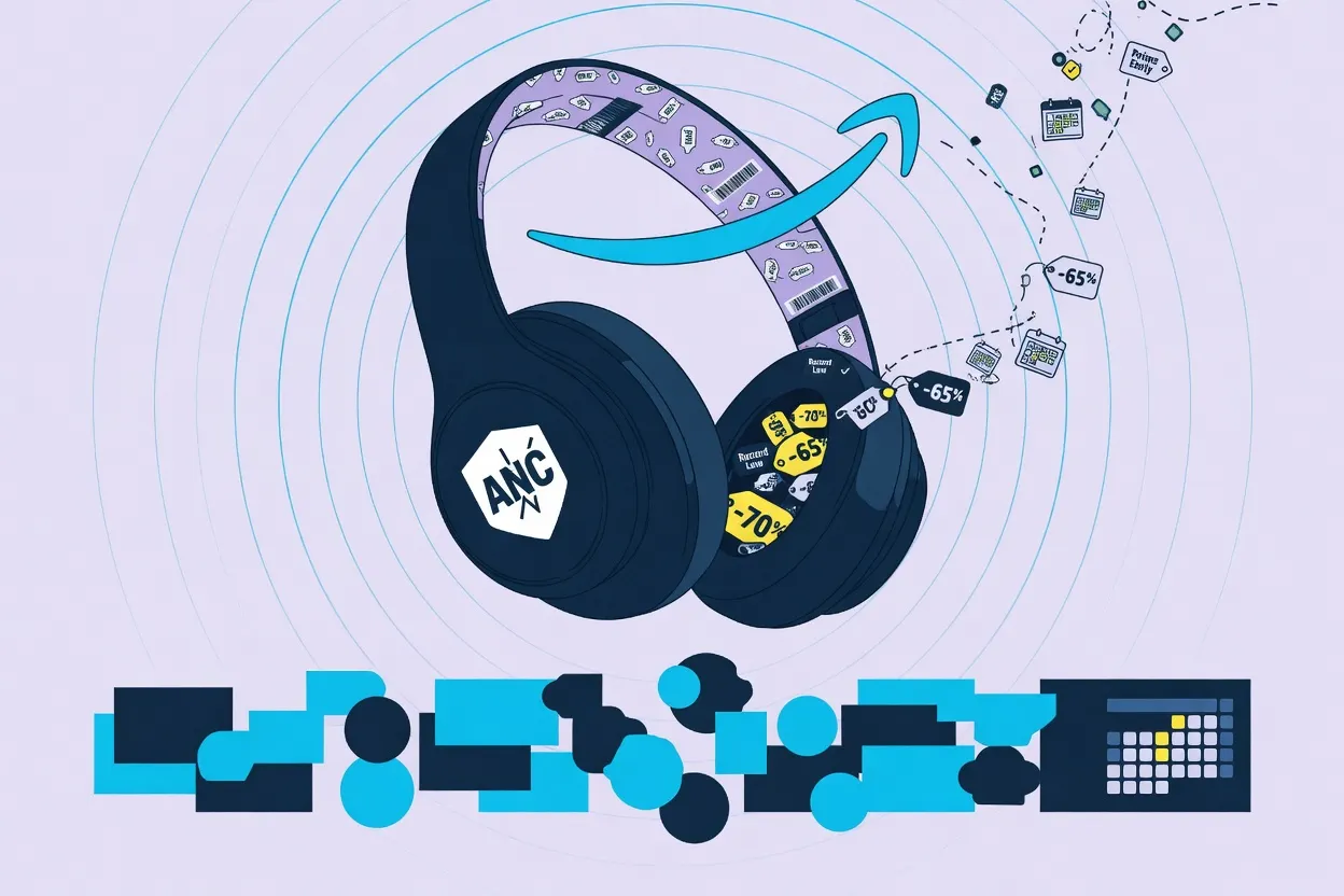 Record-low noise-cancelling headphones appear before Prime Day
