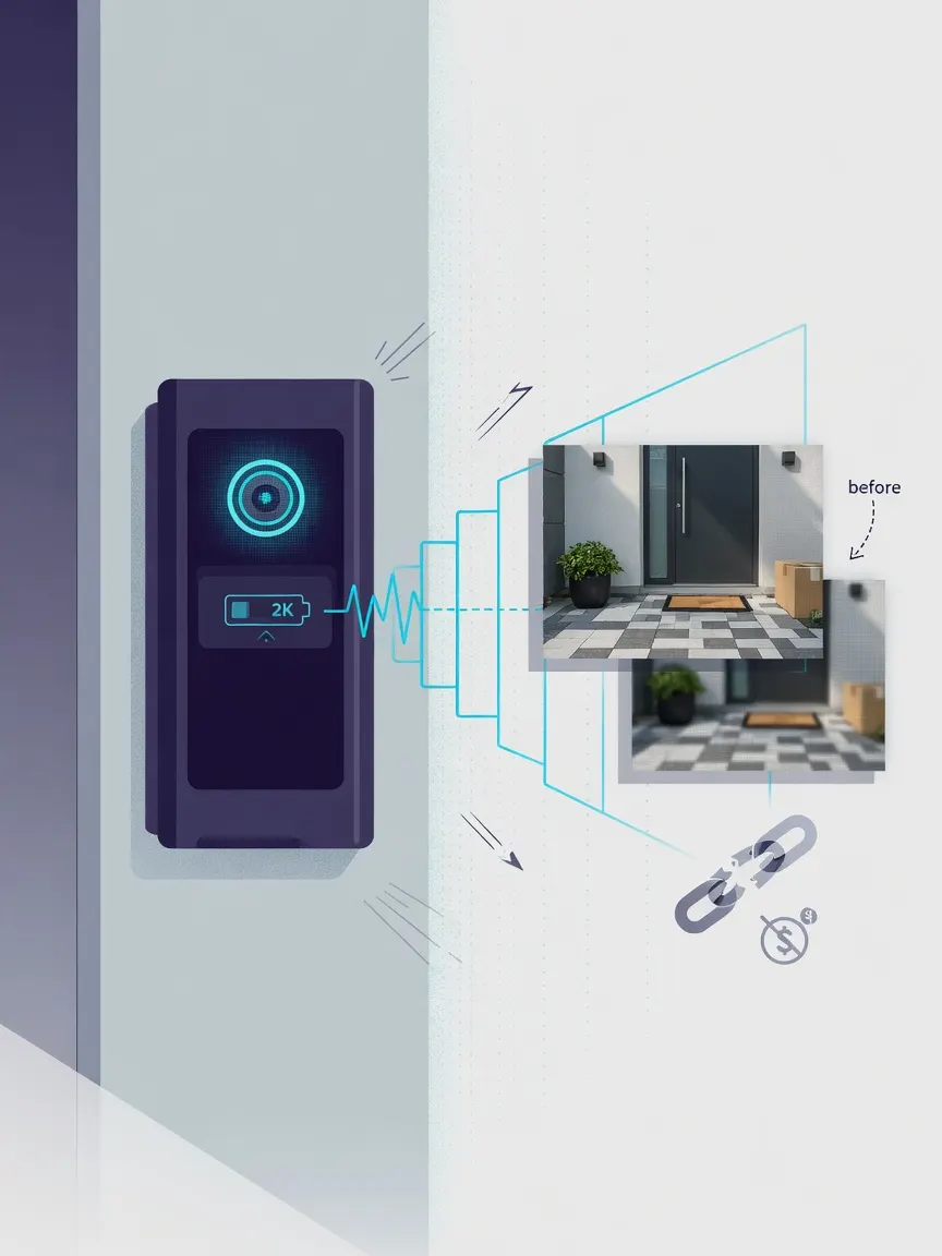 Ring's second-gen battery doorbell upgrades to 2K video