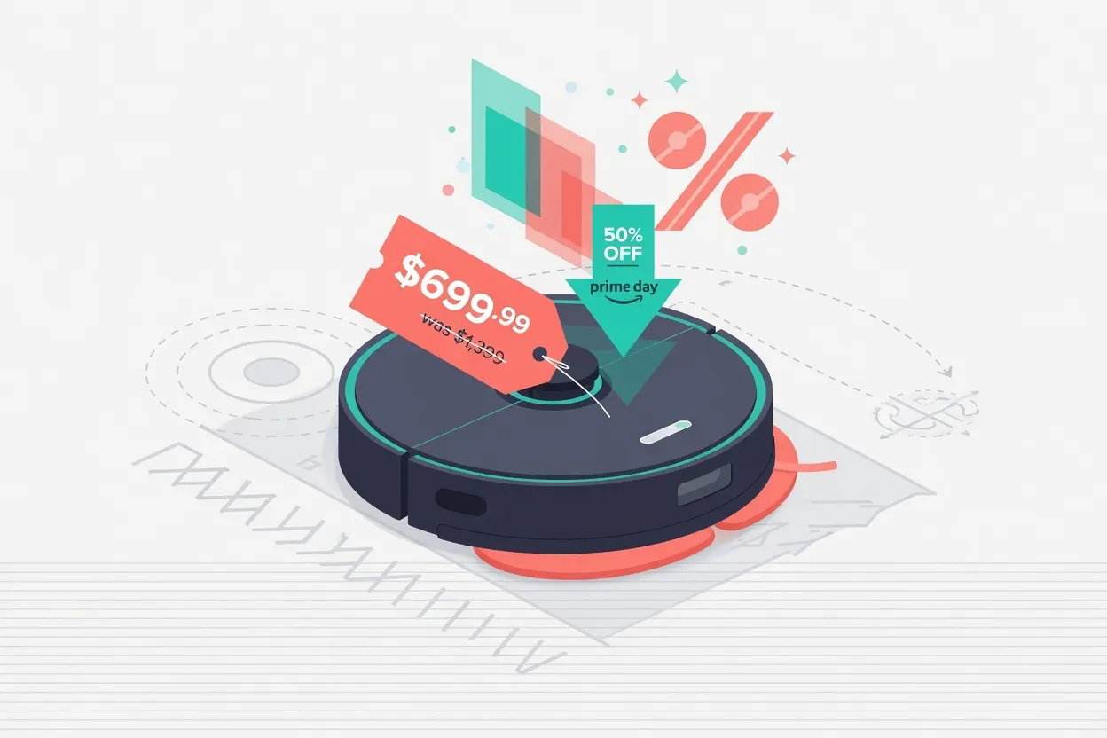 Roborock Qrevo Slim Drops to $700 After Prime Day