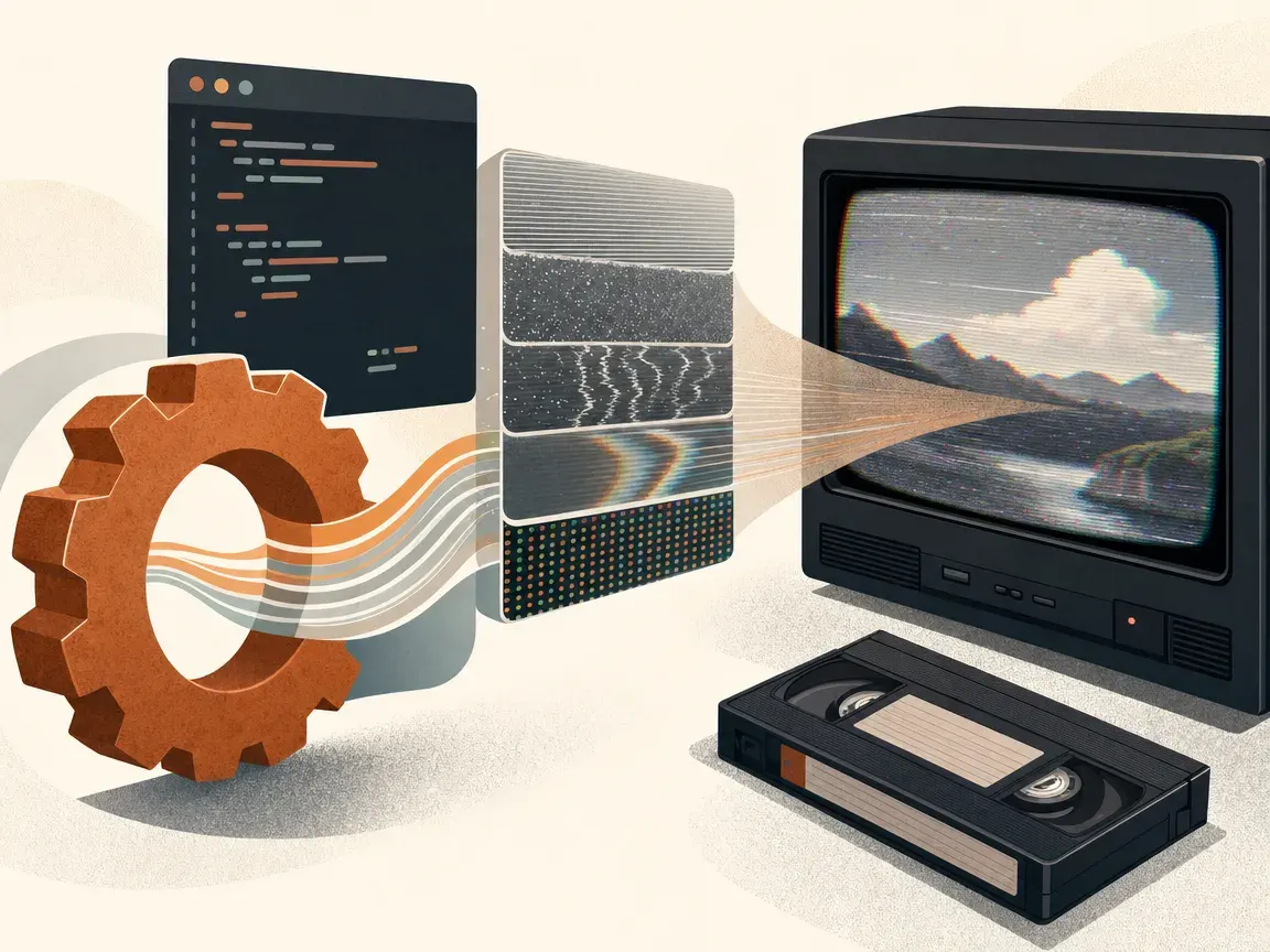 Rust library ntsc-rs adds analog TV and VHS artifact emulation