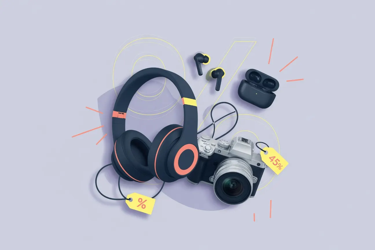 Sony Discounts: 45% Off Headphones, Earbuds and Cameras Through May