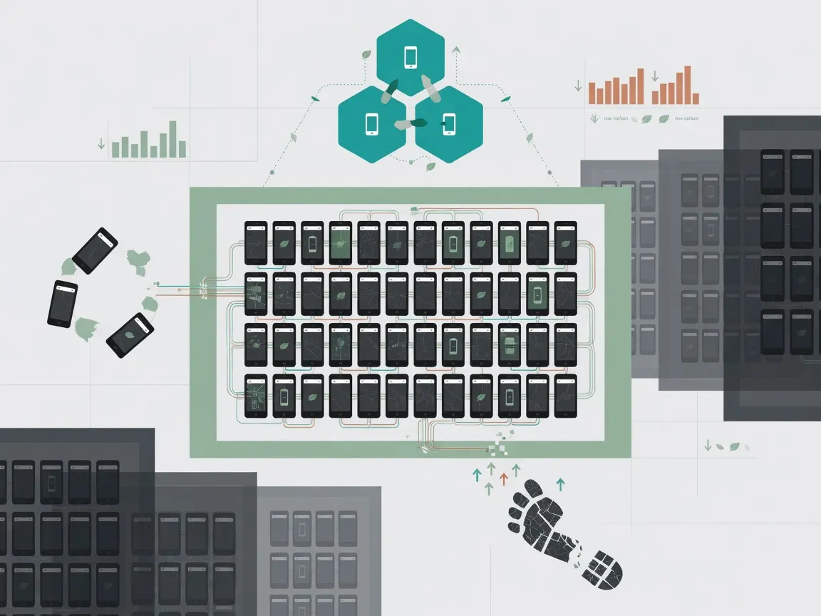 UCSD builds low-carbon data center from 2,000 recycled Pixel phones