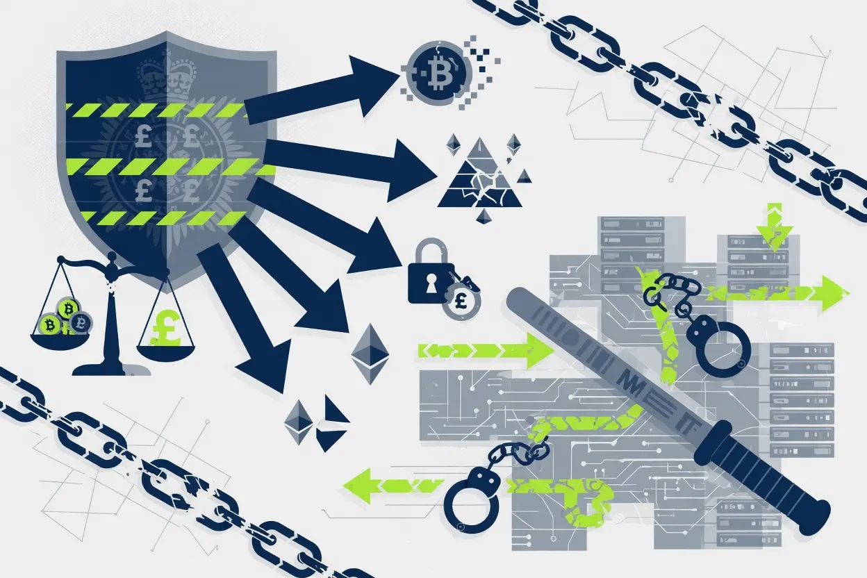 UK law enforcement steps up against organized crypto scams