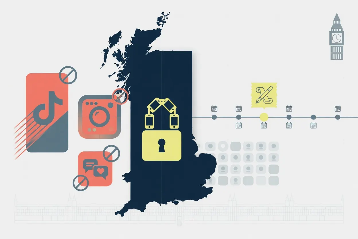 UK set to block under-16s from major social apps