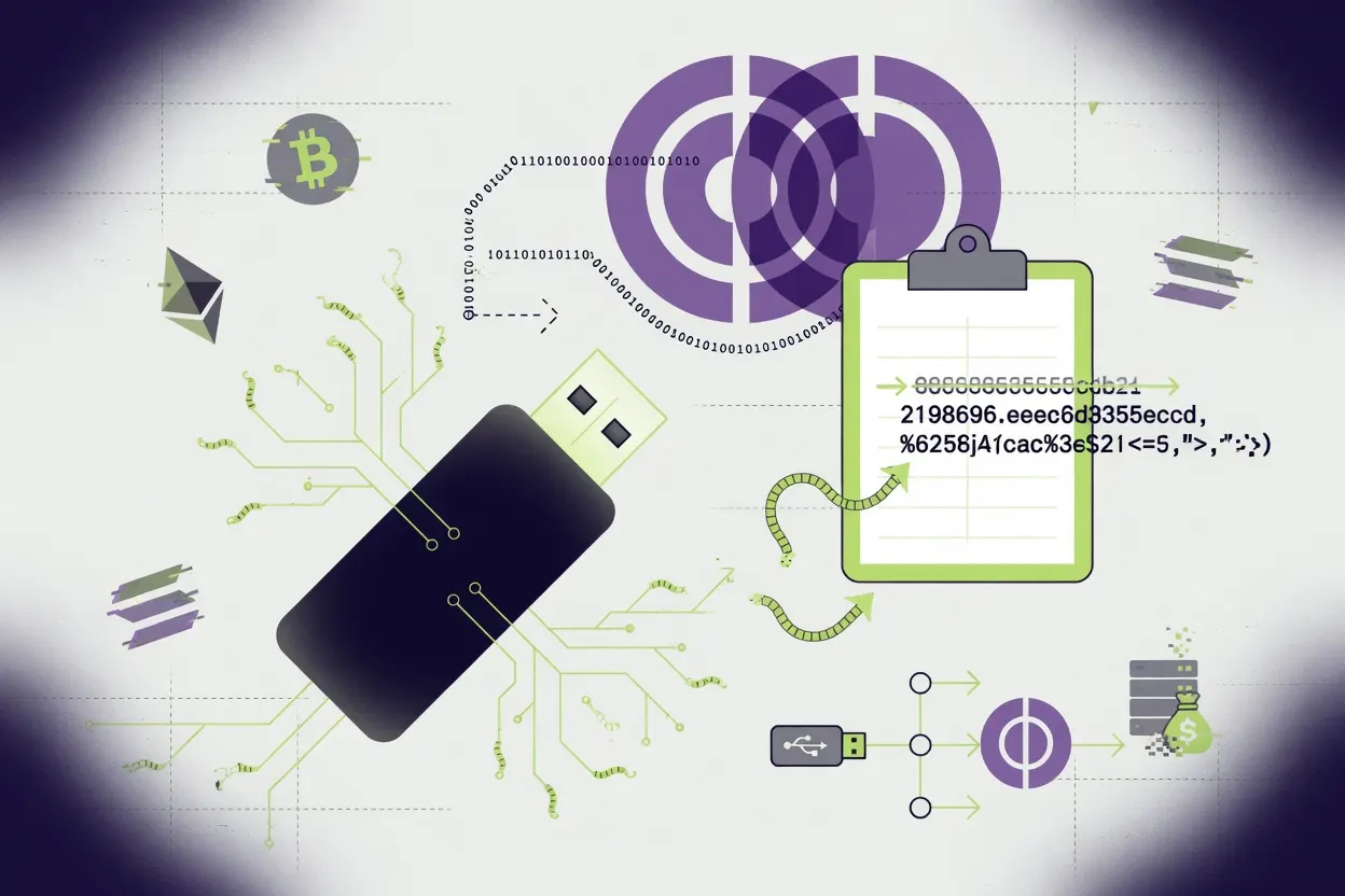 USB Worm Steals Crypto by Swapping Wallet Addresses