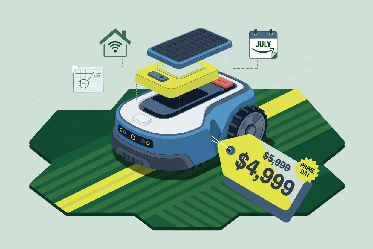 Yarbo Robot Mower Pro Drops to $4,999 for Prime Day