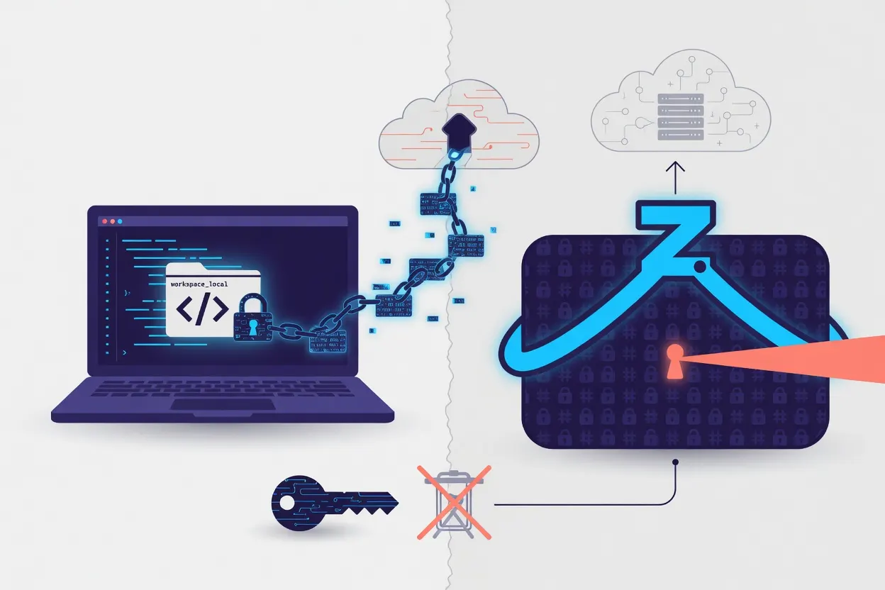 Z.ai's coding tool ZCode uploaded a workspace only it can open